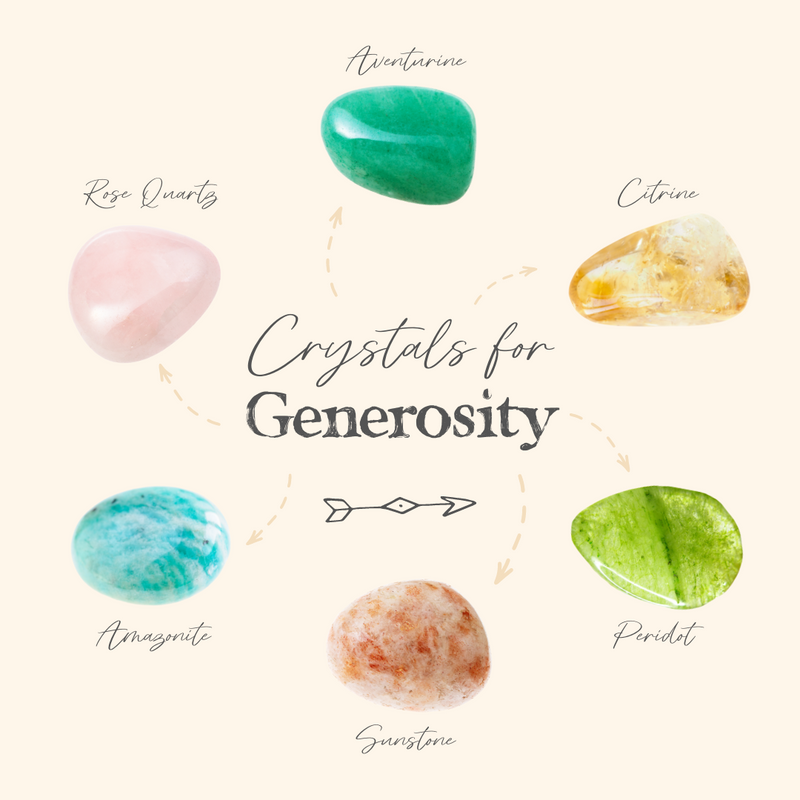 Celebrate The Joy Of Giving With Our Six Favourite Crystals For Generosity! 💝
