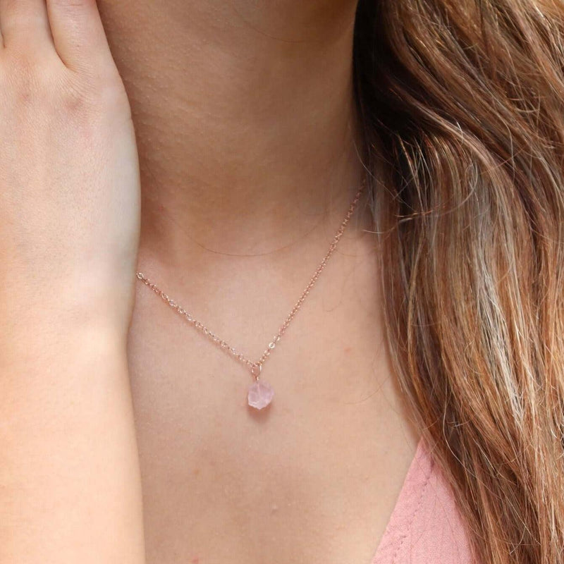 Rose Quartz Necklaces