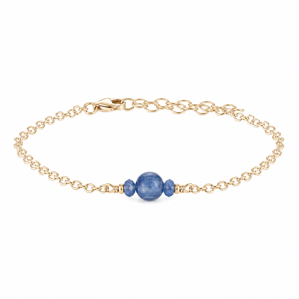 Dainty Kyanite Gemstone Bracelet