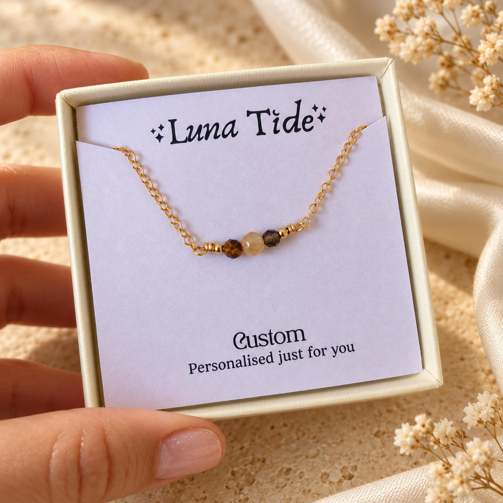 Custom Dainty Gemstone Choker Necklace