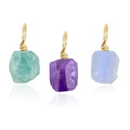 Calm & Serenity Raw Crystal Pendant Bundle - Calm & Serenity Raw Crystal Pendant Bundle - 14k Gold Fill / Pendants only (no chain) - Luna Tide Handmade Crystal Jewellery