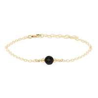 Dainty Bracelet - Lava - 14K Gold Fill - Luna Tide Handmade Jewellery