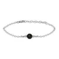 Dainty Bracelet - Lava - Stainless Steel - Luna Tide Handmade Jewellery