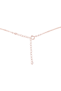 Tiny Rough Pink Tourmaline Gemstone Pendant Choker - Tiny Rough Pink Tourmaline Gemstone Pendant Choker - 14k Gold Fill / Cable - Luna Tide Handmade Crystal Jewellery